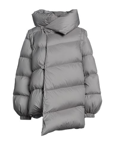 Add Woman Down Jacket Light Grey Size 4 Polyester In Gray