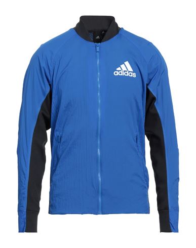 Adidas Originals Adidas Man Jacket Bright Blue Size L Nylon
