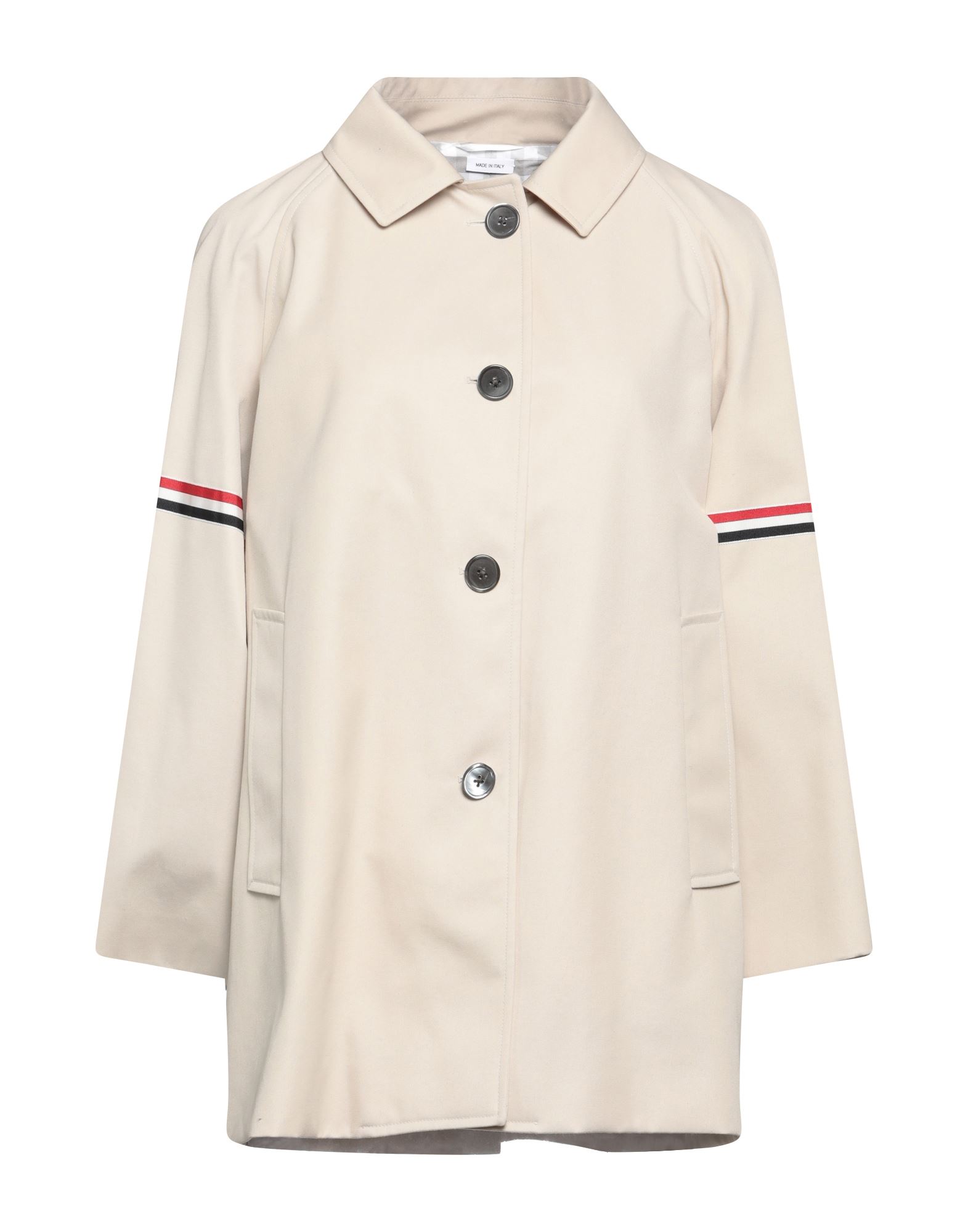 Thom Browne Coats Beige In Beige