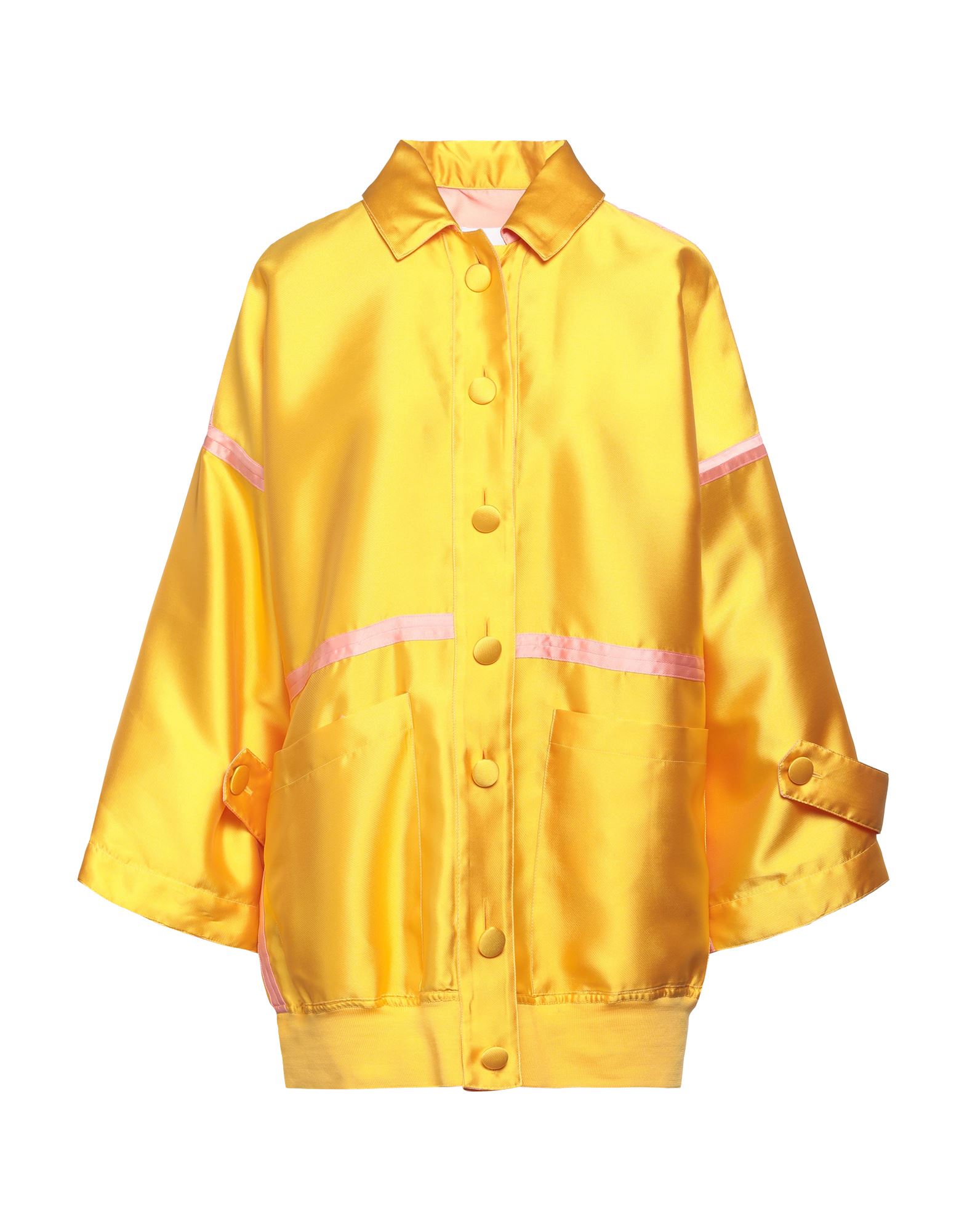 Brand Unique Overcoats In Yellow