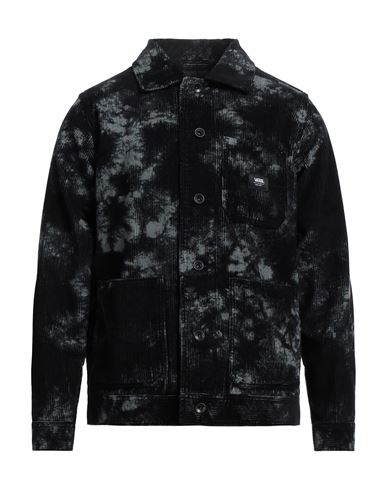 Vans Man Jacket Black Size Xxl Cotton