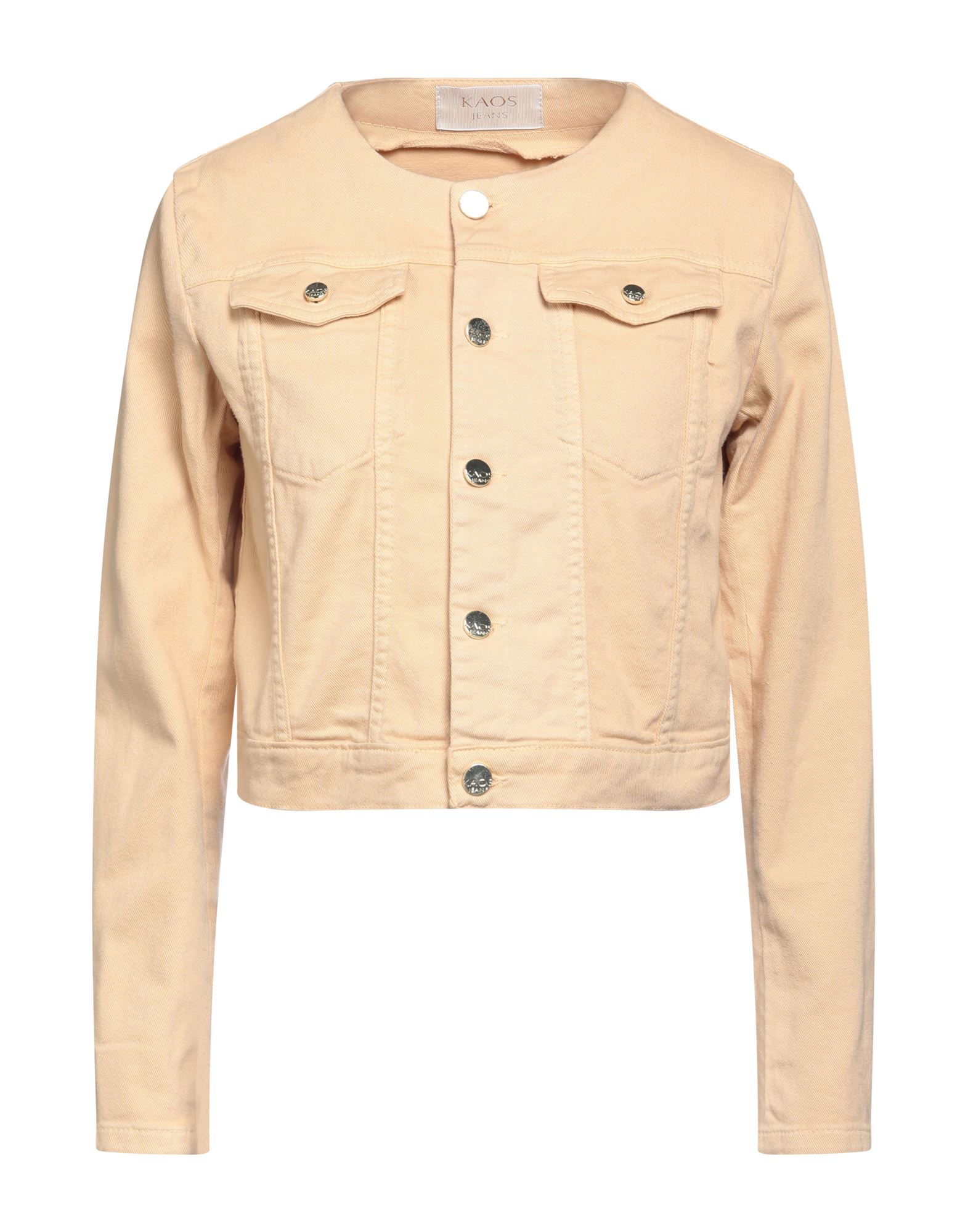 Kaos Jeans Denim Outerwear In Orange