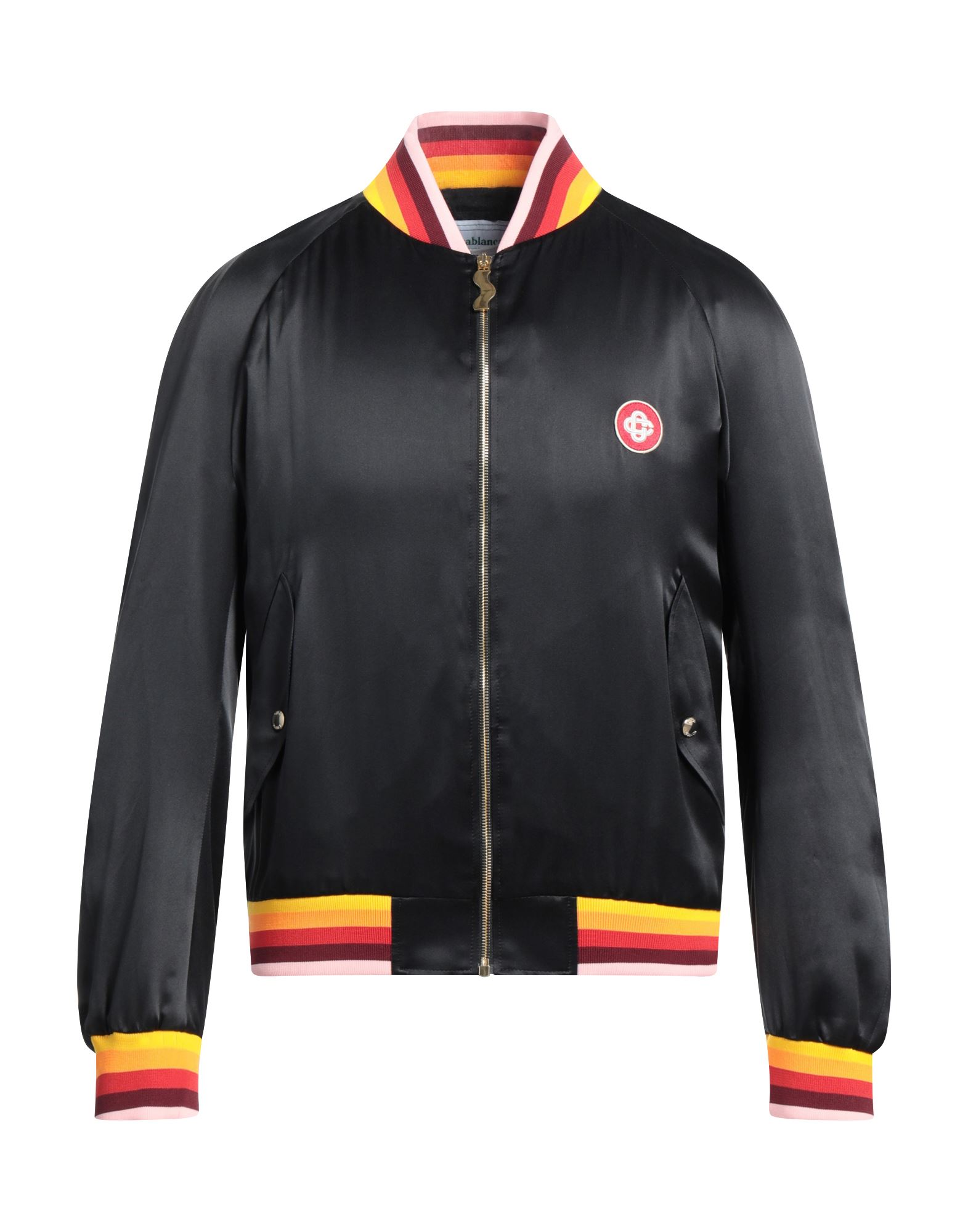 Casablanca Souvenir Masao San Bomber Jacket In Black