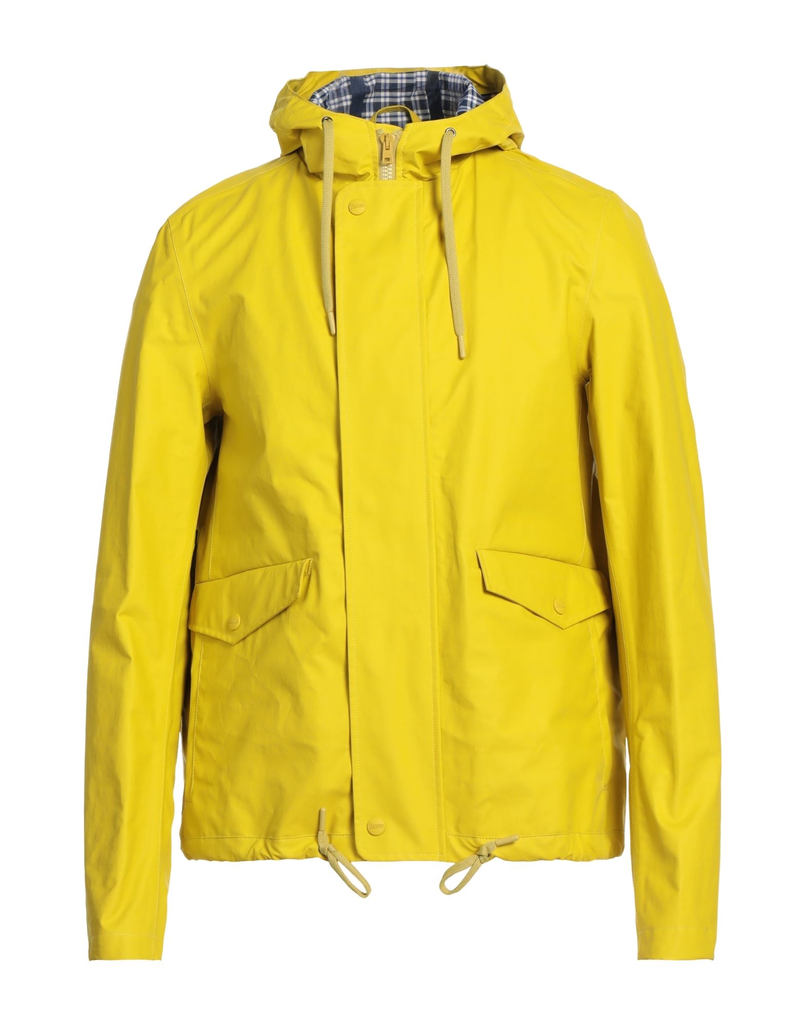 Herno Overcoats In Yellow