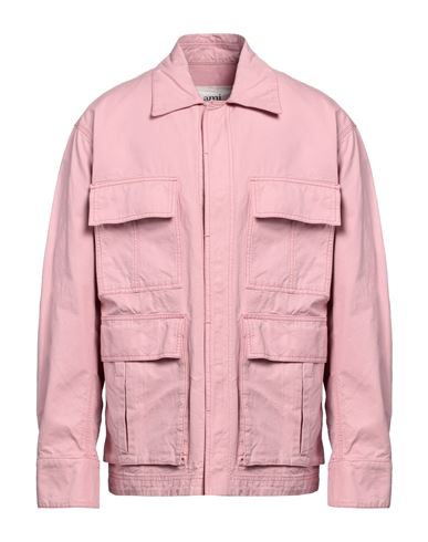 Ami Alexandre Mattiussi Man Jacket Pink Size L Cotton