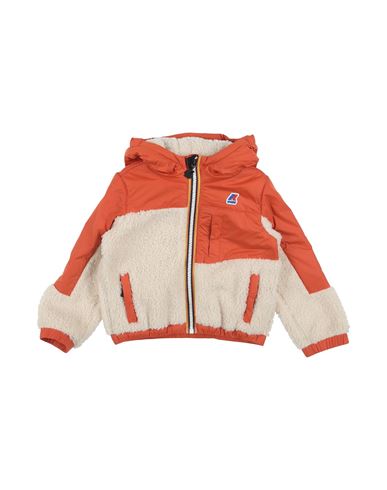K-way Babies'  Toddler Boy Jacket Orange Size 6 Polyester, Polyamide