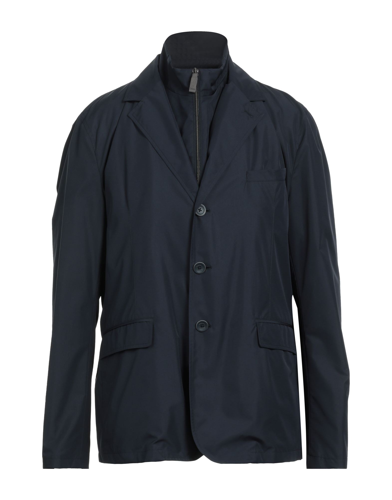 Herno Overcoats In Midnight Blue