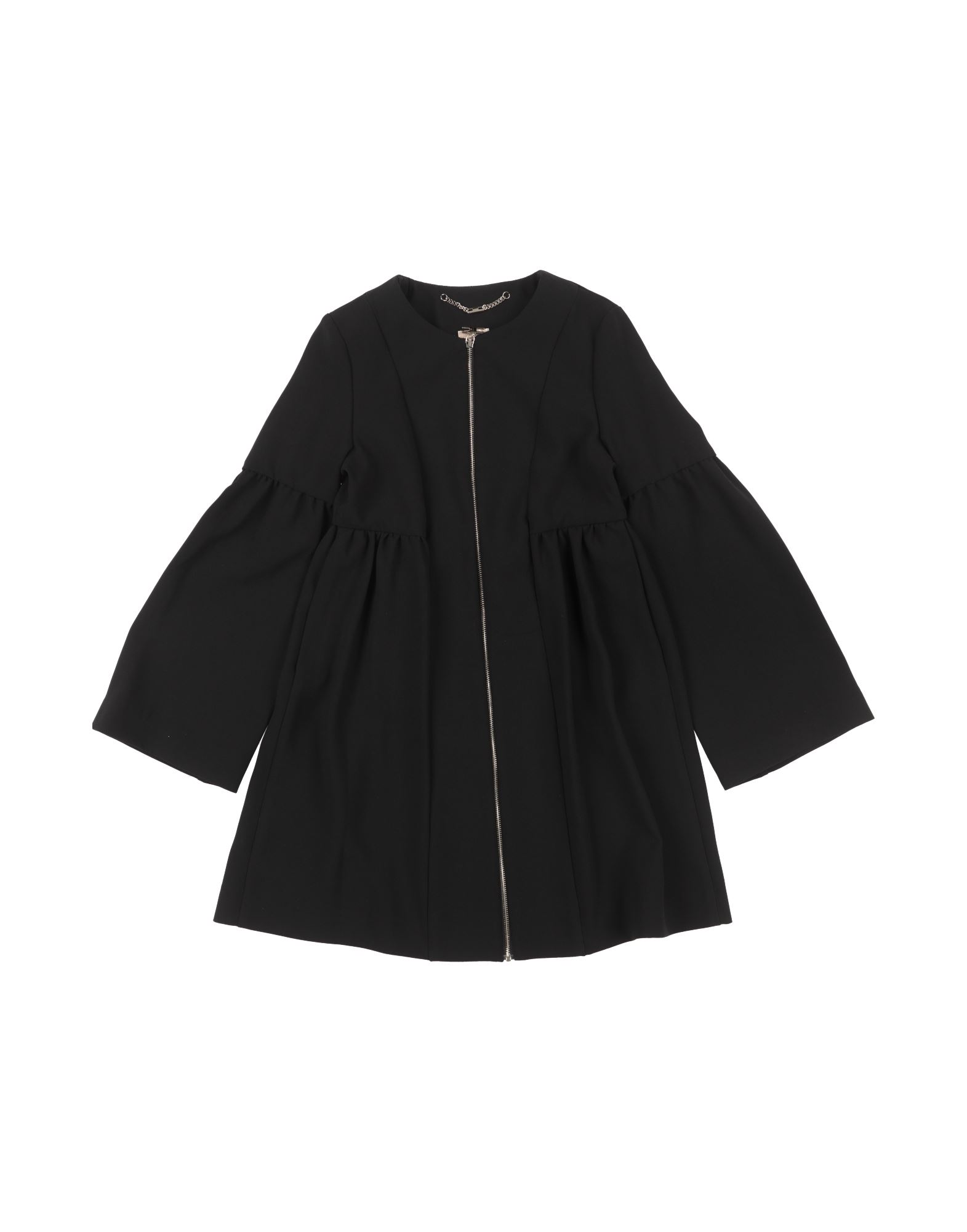 Elisabetta Franchi Kids'  Overcoats In Black