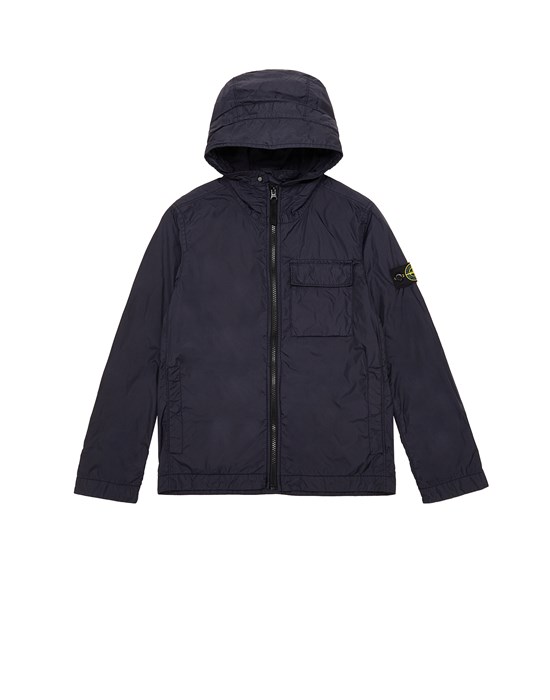Sold out - STONE ISLAND JUNIOR 40233 CRINKLE REPS NYLON  休闲夹克 男士 蓝色