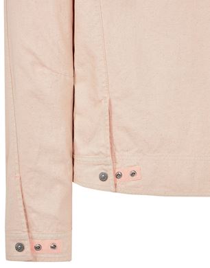 TOPMAN Denim Jacket With Pockets in Pink for Men