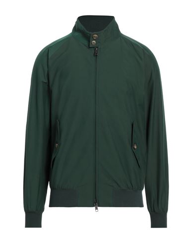 Baracuta Man Jacket Dark Green Size 44 Polyester, Cotton