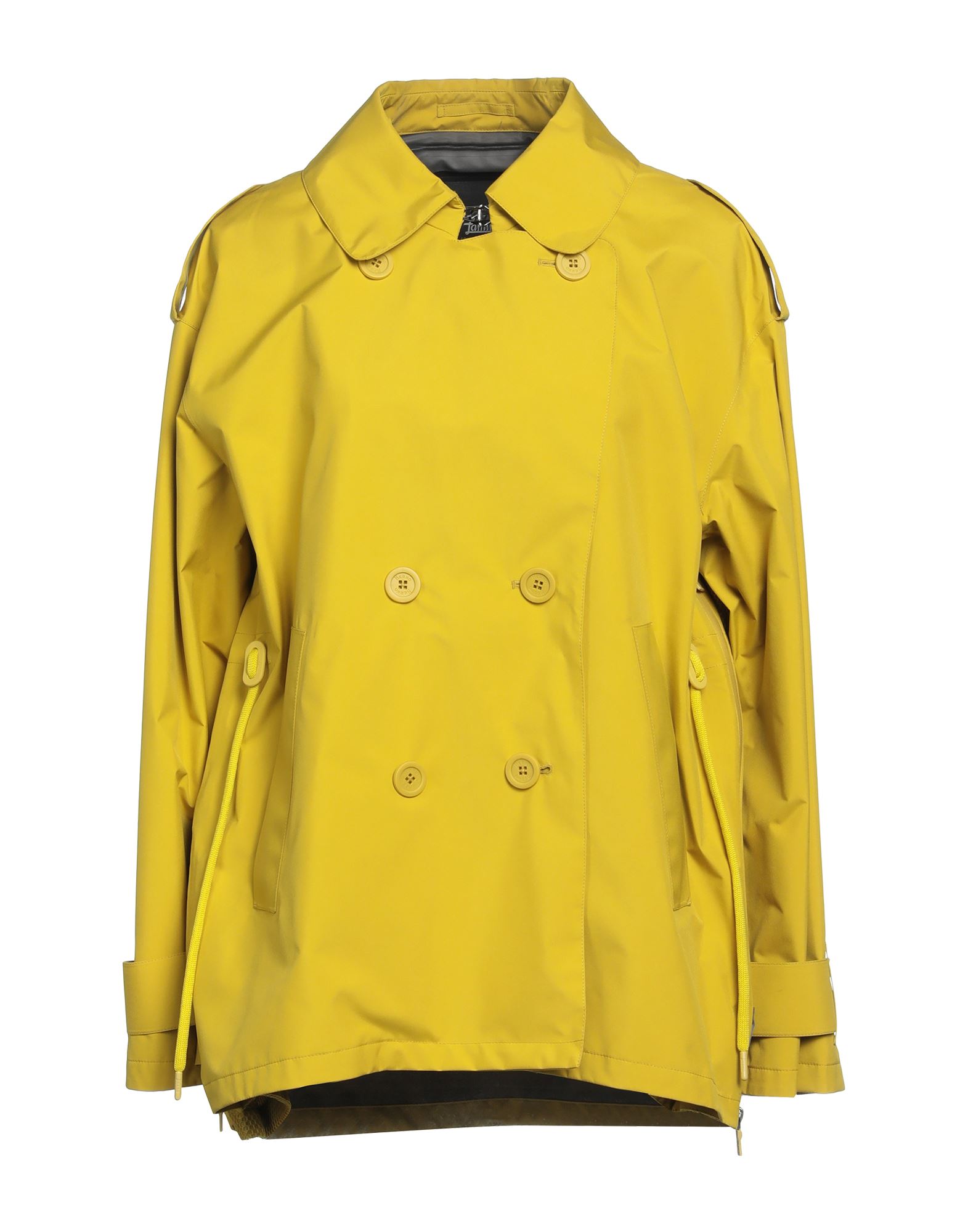Herno Overcoats In Yellow