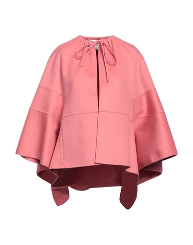 Valentino Garavani Woman Capes & Ponchos Pink Size 4 Virgin Wool, Cashmere