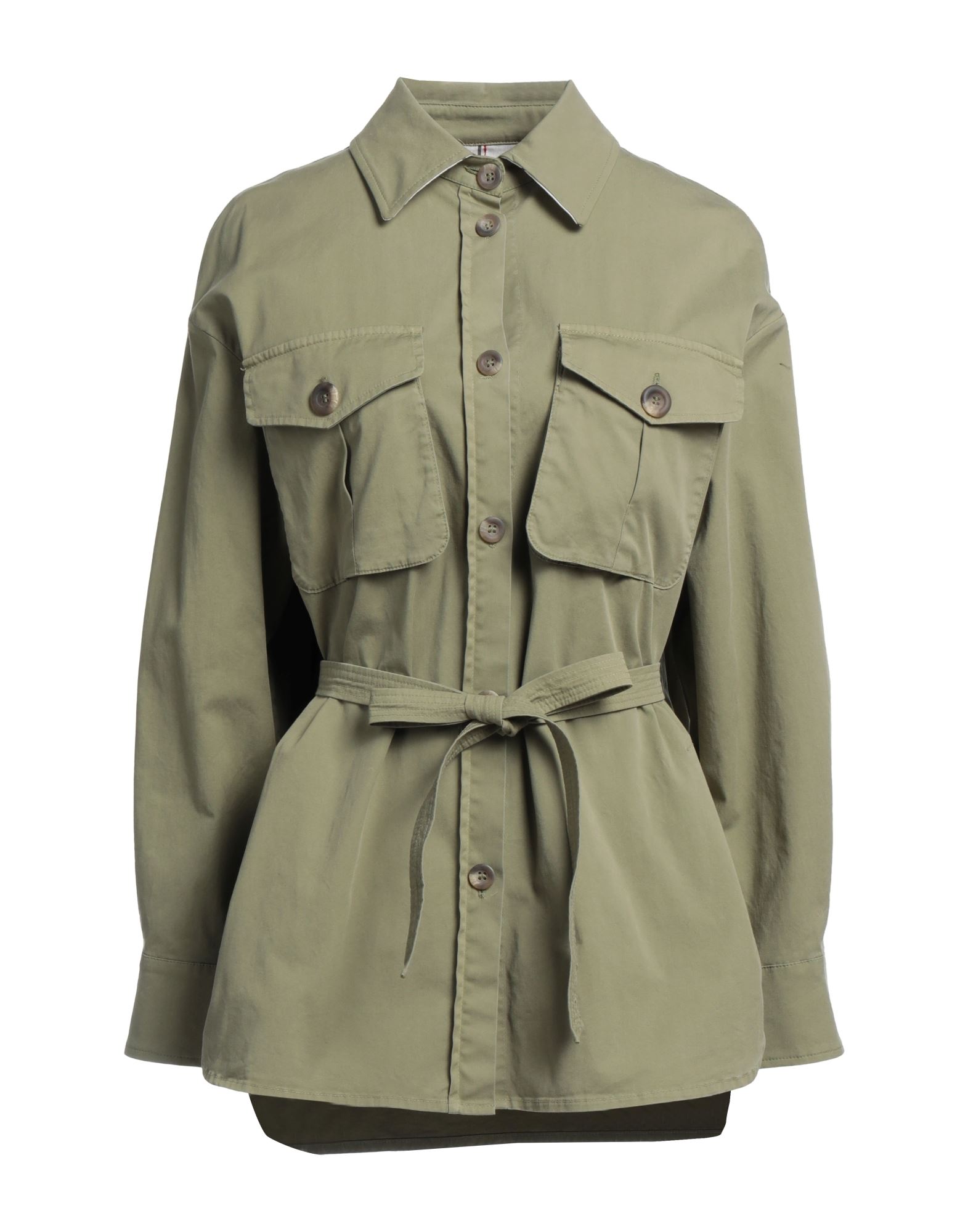 Lost In Me Lost [in] Me Overcoats In Military Green
