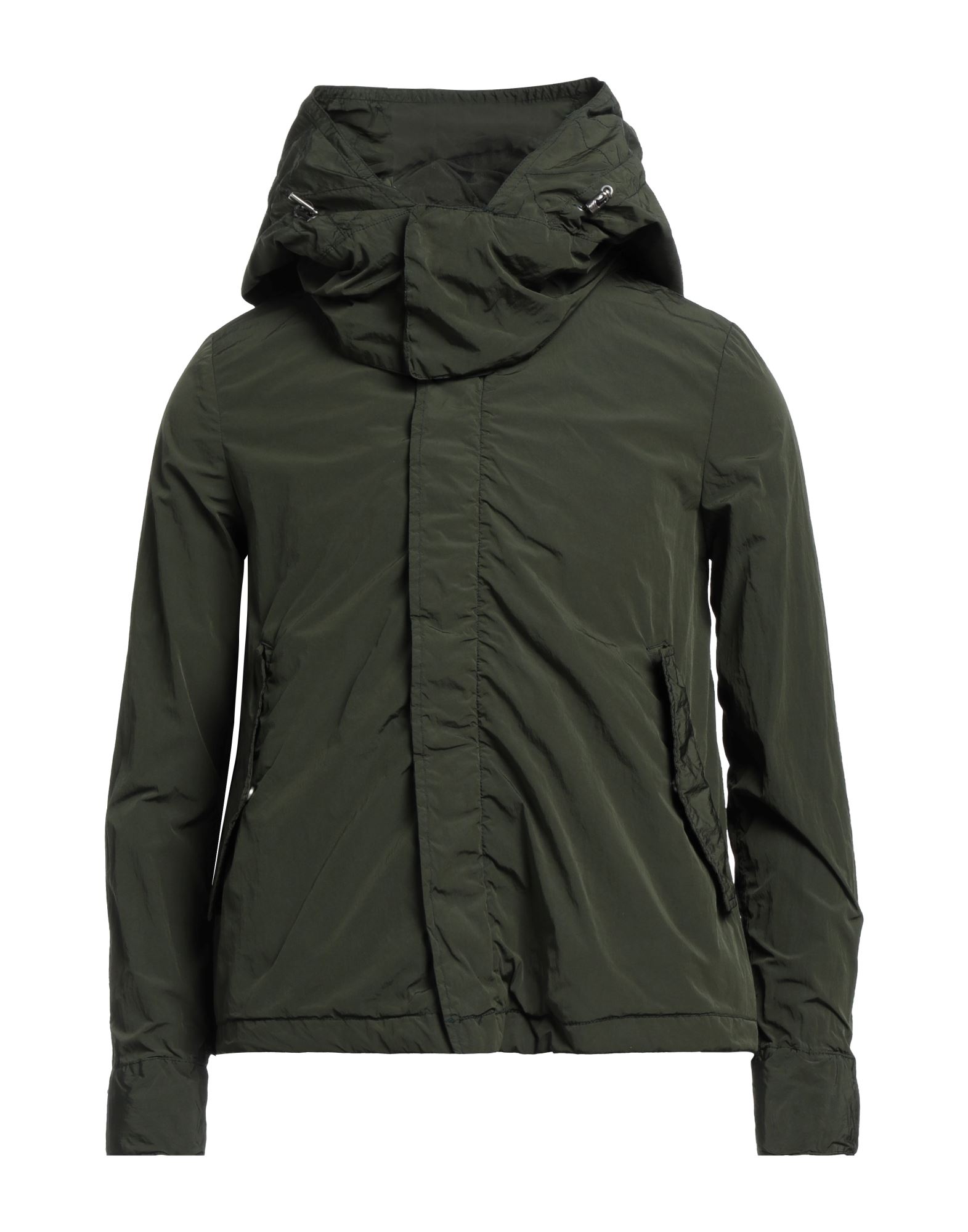 Shop Homeward Clothes Man Jacket Military Green Size S Polyester, Nylon