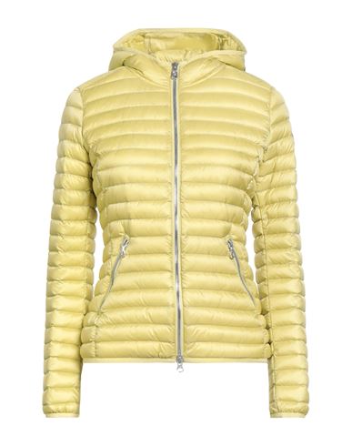 Colmar Woman Puffer Lime Green Size 12 Polyamide In Yellow