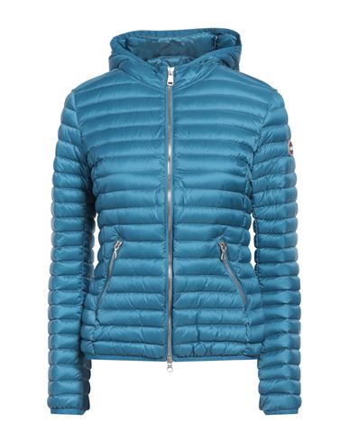 Colmar Woman Puffer Deep Teal Size 10 Polyamide In Blue