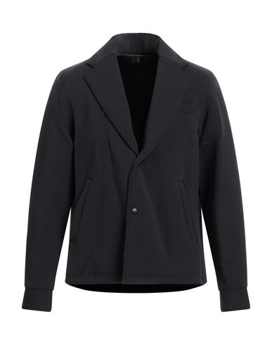 Fumito Ganryu Man Suit Jacket Black Size 2 Nylon, Polyurethane