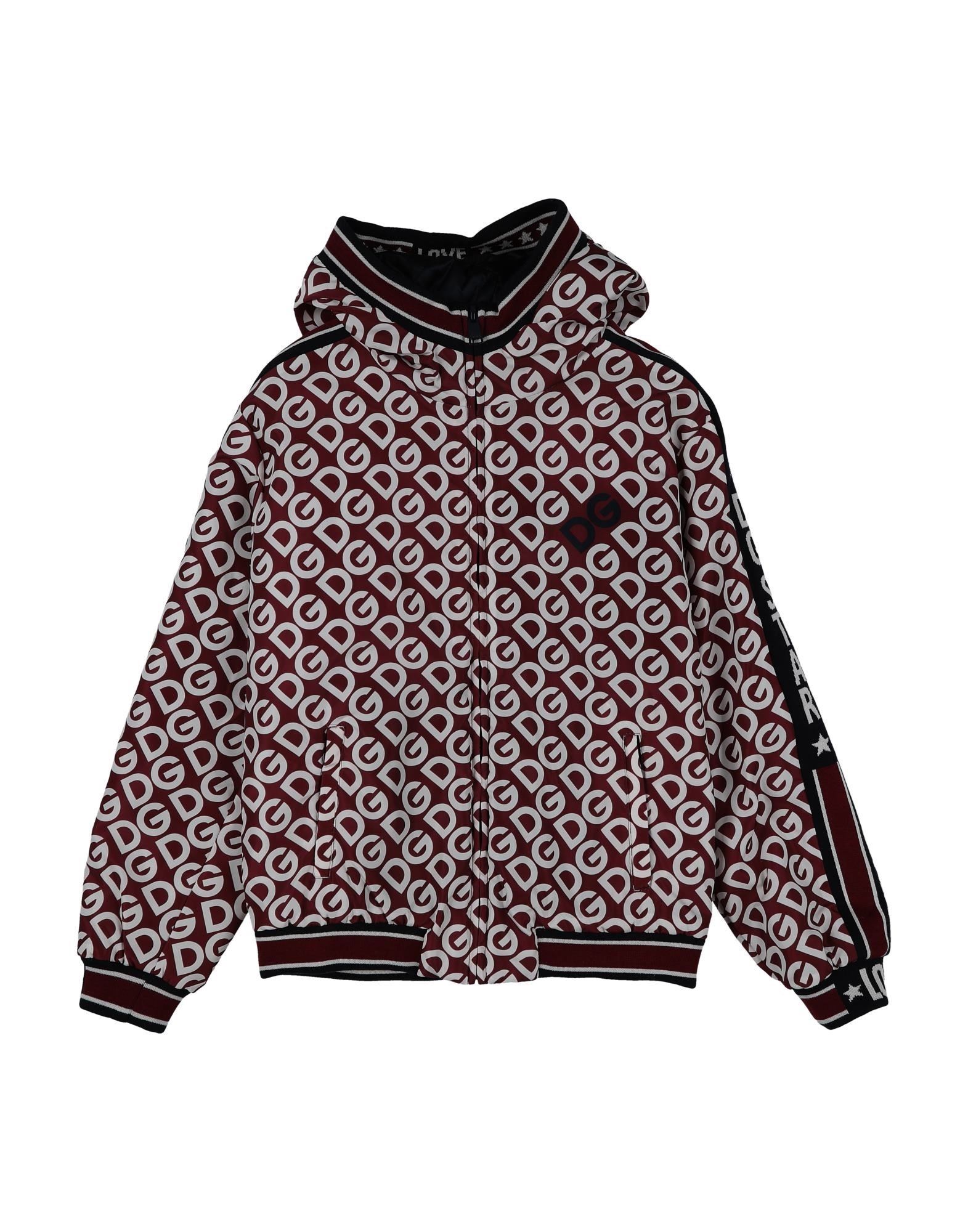 Dolce & Gabbana Kids'  Toddler Boy Jacket Burgundy Size 5 Polyester, Cotton, Elastane In Red