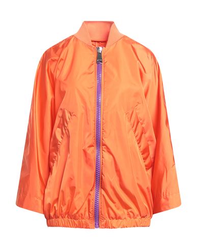 Khrisjoy Woman Jacket Orange Size 0 Polyamide