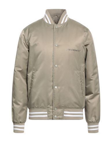 Hinnominate Man Jacket Dove Grey Size S Polyamide In Brown