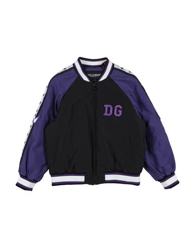 Dolce & Gabbana Babies'  Toddler Boy Jacket Black Size 3 Polyester, Cotton, Elastane