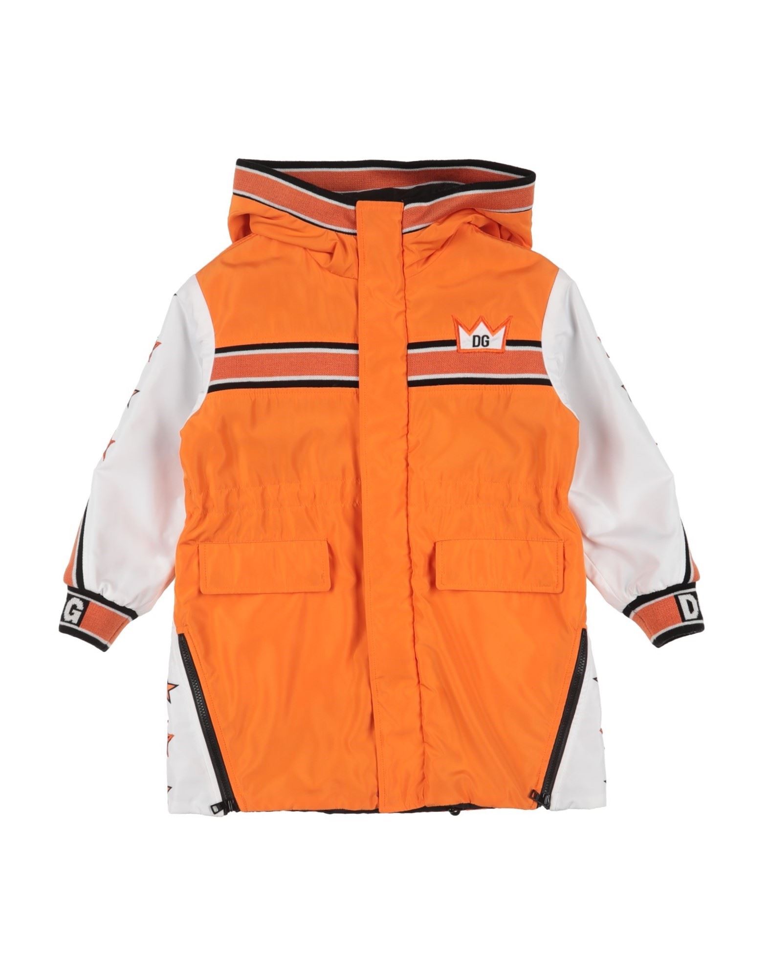 Dolce & Gabbana Kids'  Toddler Boy Coat Orange Size 3 Polyester