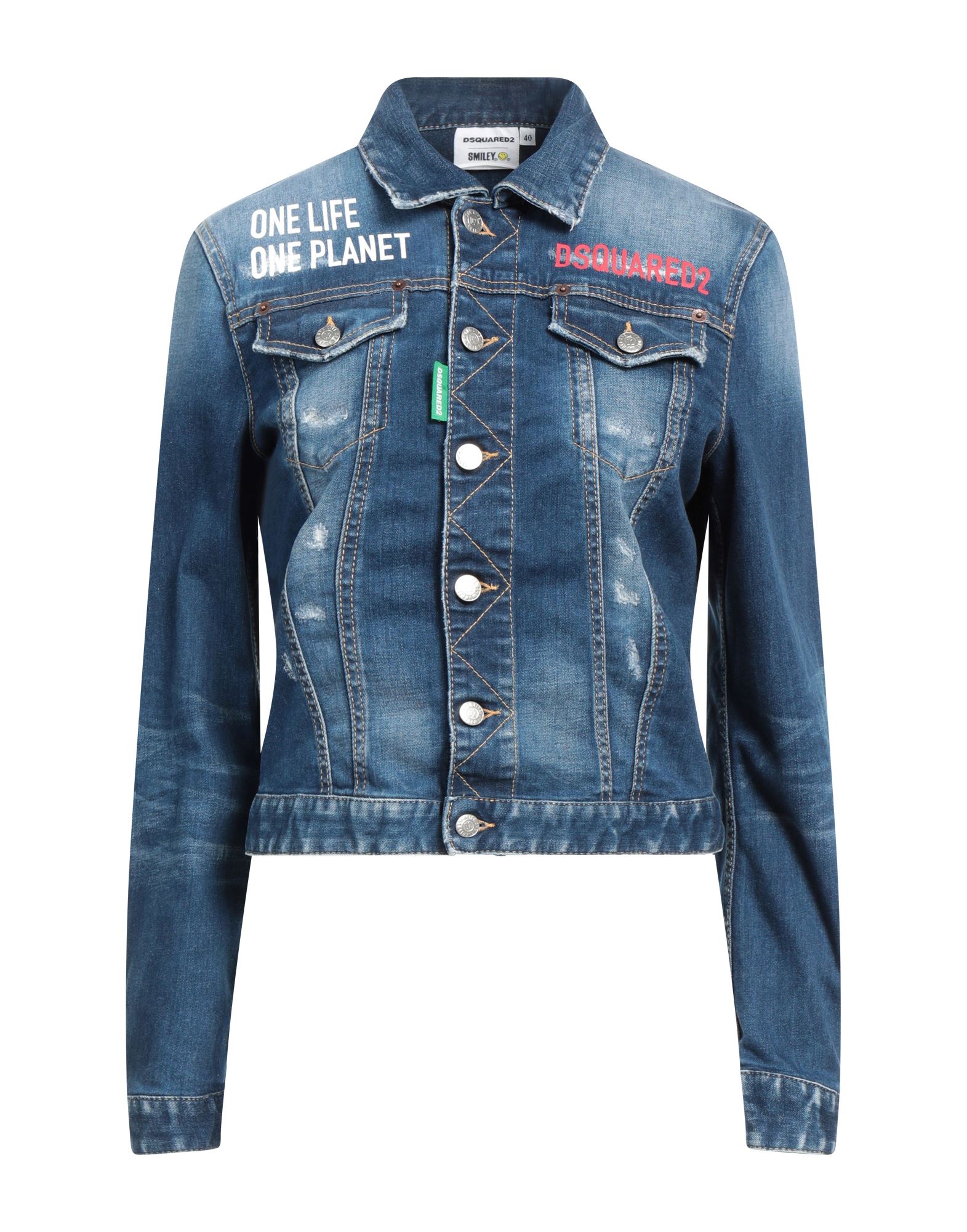 Dsquared2 Denim Outerwear In Blue