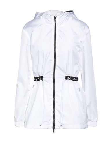 Shop Hogan Woman Jacket White Size M Polyamide