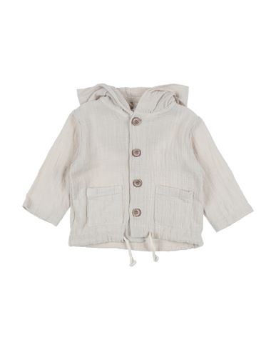 1+ IN THE FAMILY 1 + IN THE FAMILY NEWBORN BOY JACKET BEIGE SIZE 3 COTTON