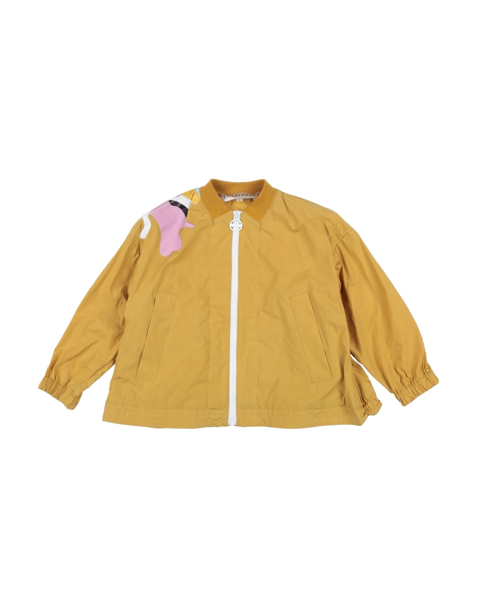 Emilio Pucci Kids'  Jackets In Yellow