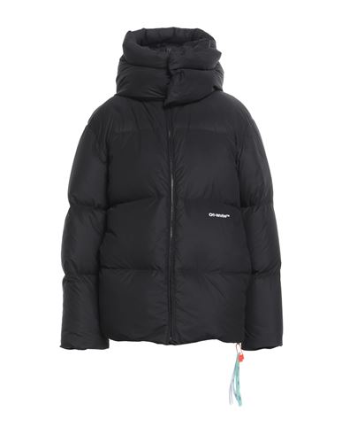 Shop Off-white Man Puffer Black Size M Polyester