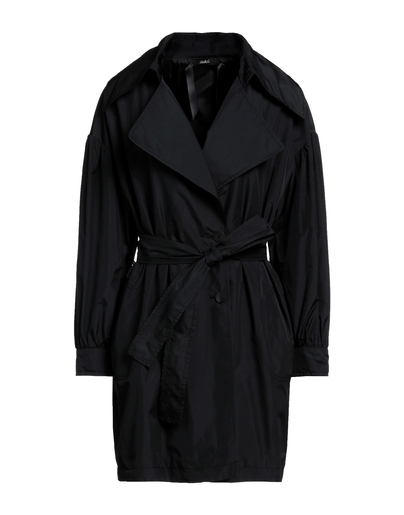 Carla G. Overcoats In Black