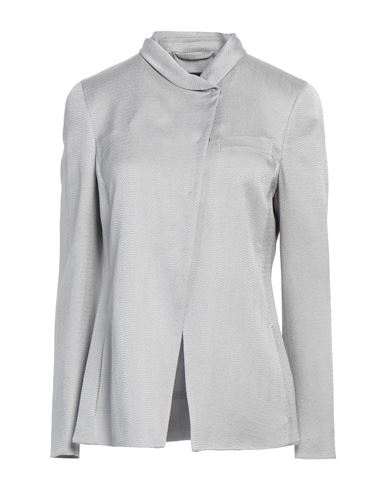 Giorgio Armani Woman Blazer Grey Size 8 Viscose