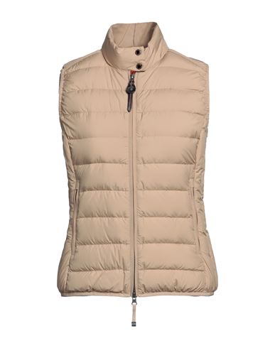 Parajumpers Woman Down Jacket Sand Size M Polyester In Beige
