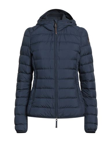 Shop Parajumpers Woman Puffer Midnight Blue Size S Polyester