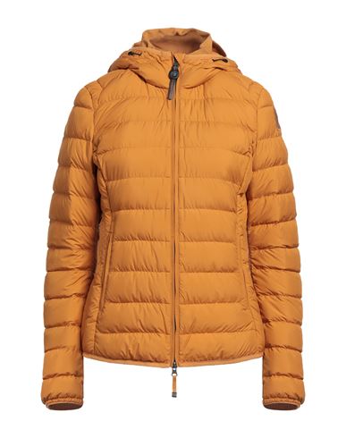 PARAJUMPERS PARAJUMPERS WOMAN DOWN JACKET OCHER SIZE S POLYESTER