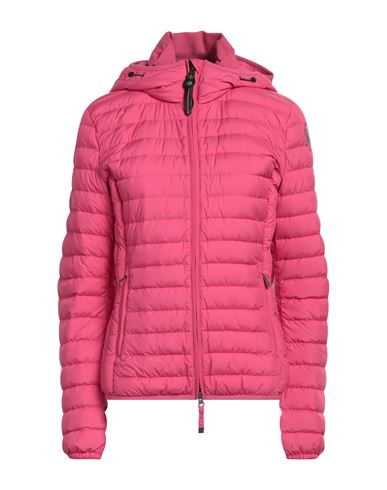 Parajumpers Woman Down Jacket Magenta Size Xxl Polyester