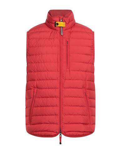 Parajumpers Man Down Jacket Tomato Red Size L Polyester