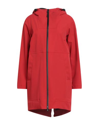 Peuterey Woman Overcoat & Trench Coat Red Size 8 Polyamide, Polyester, Elastane In Red