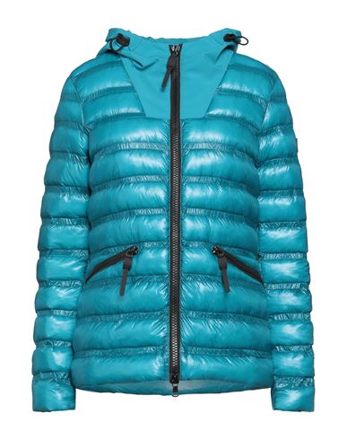 Peuterey Woman Puffer Deep Teal Size 6 Polyamide, Polyester, Elastane