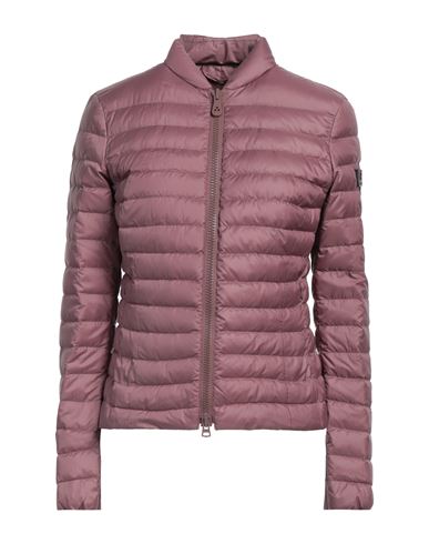 Peuterey Woman Puffer Midnight Blue Size 10 Polyester In Pink