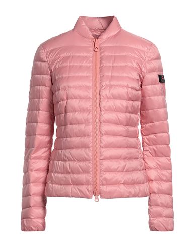 Peuterey Woman Puffer Midnight Blue Size 10 Polyester In Pink