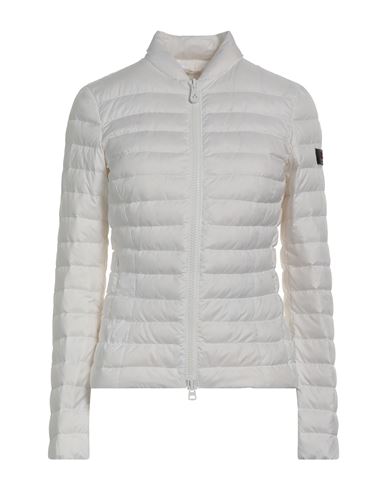 Peuterey Woman Puffer White Size 10 Polyester In White