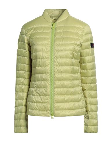 Peuterey Woman Puffer Midnight Blue Size 10 Polyester In Green