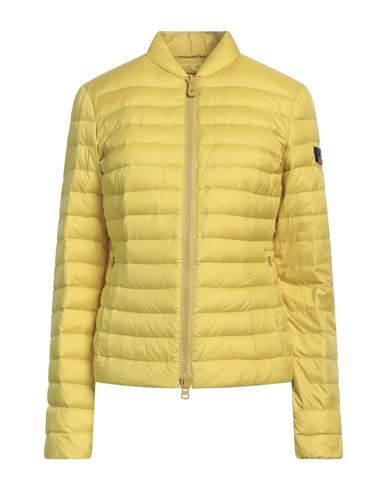 Peuterey Woman Puffer Lime Green Size 6 Polyester