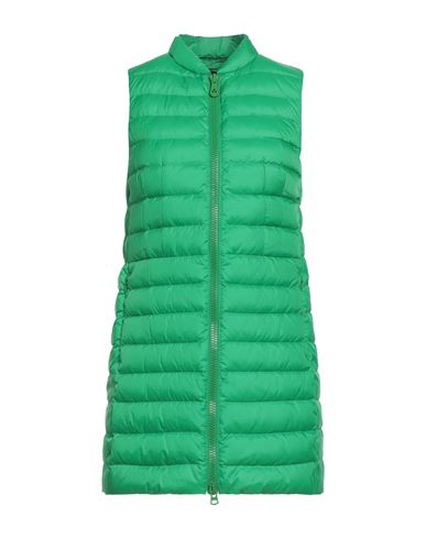 Peuterey Woman Puffer Green Size 6 Polyester
