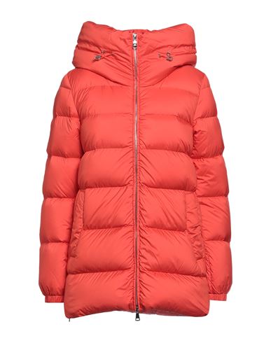 Add Woman Down Jacket Coral Size 10 Polyester In Red