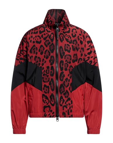 Dolce & Gabbana Man Jacket Red Size 42 Polyamide