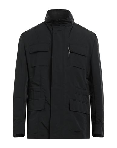 Jan Mayen Man Jacket Black Size 40 Polyester, Cotton